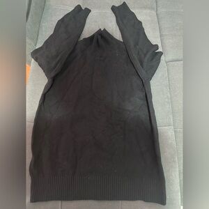Banana Republic Black Oversized Turtleneck Sweater XS